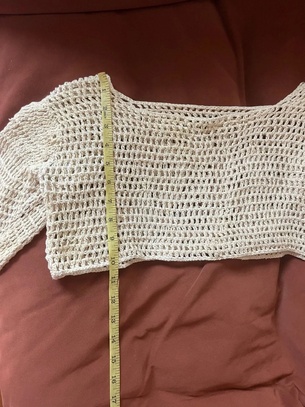 Crochet handmade top size S